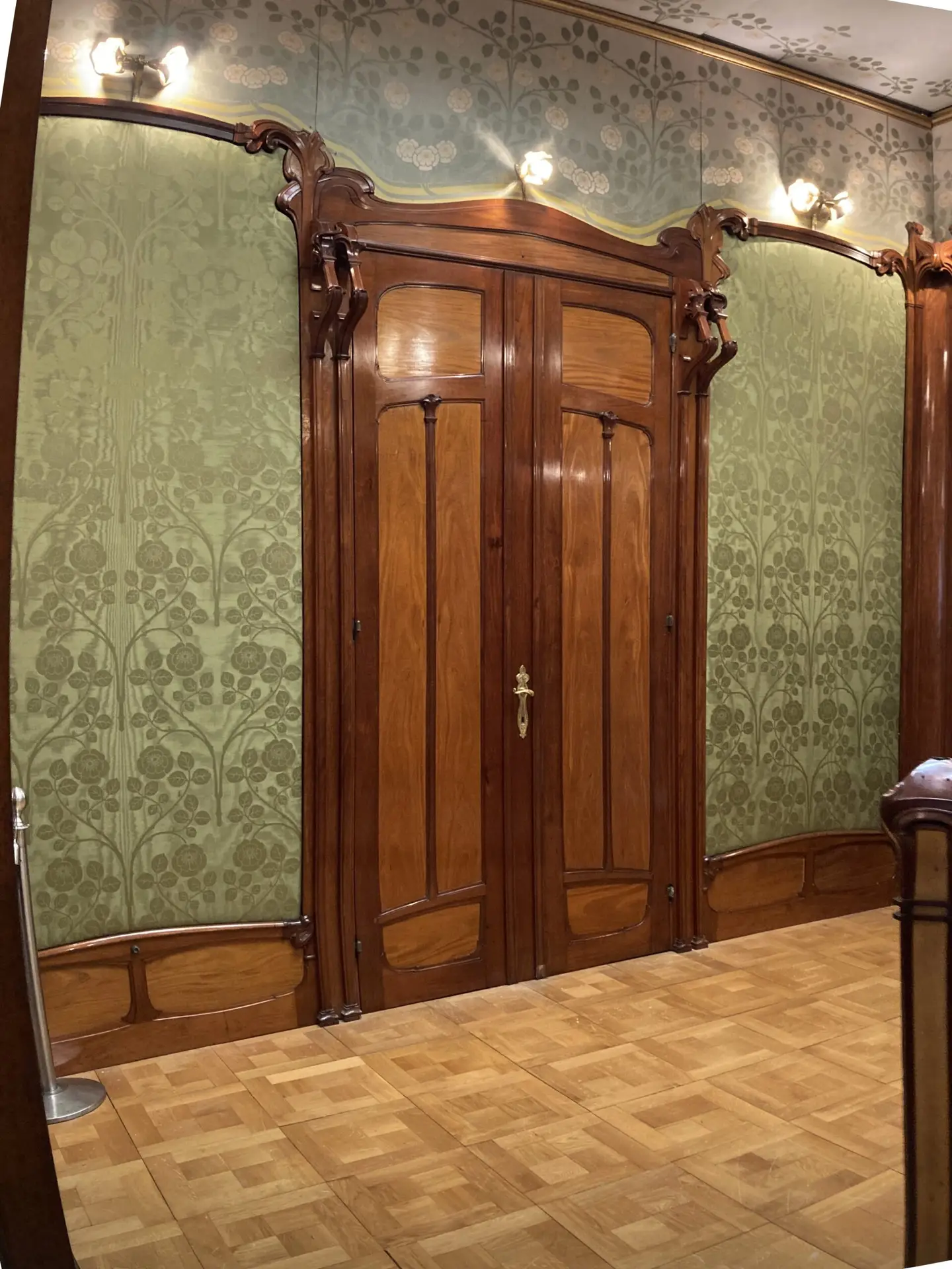 Toile tendue murale pour galerie d’art